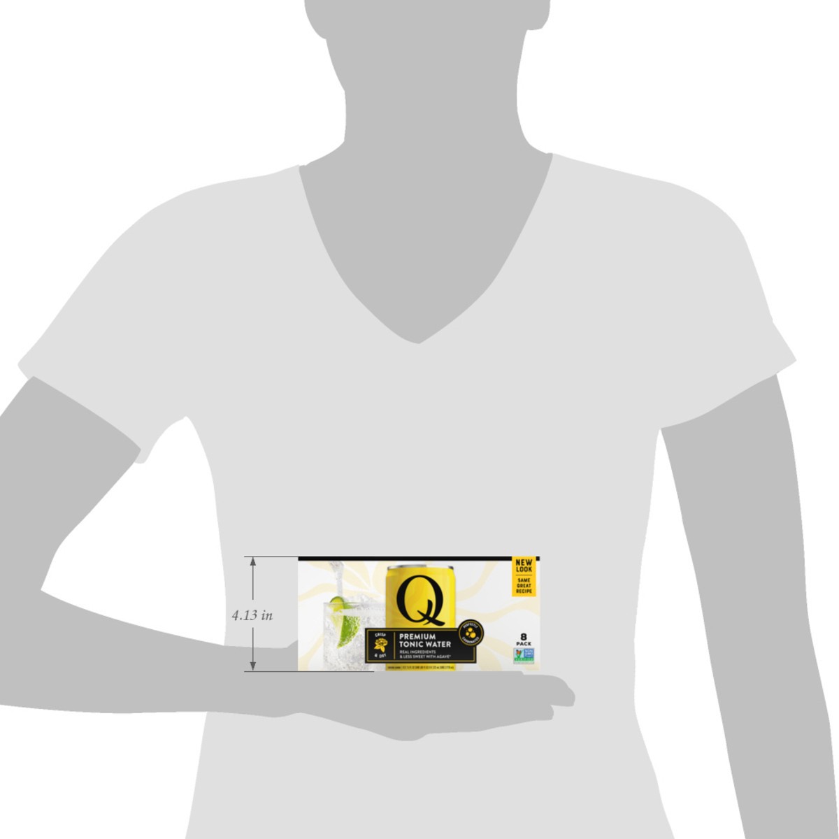 slide 4 of 13, Q Drinks Tonic Water - 8 ct, 8 ct