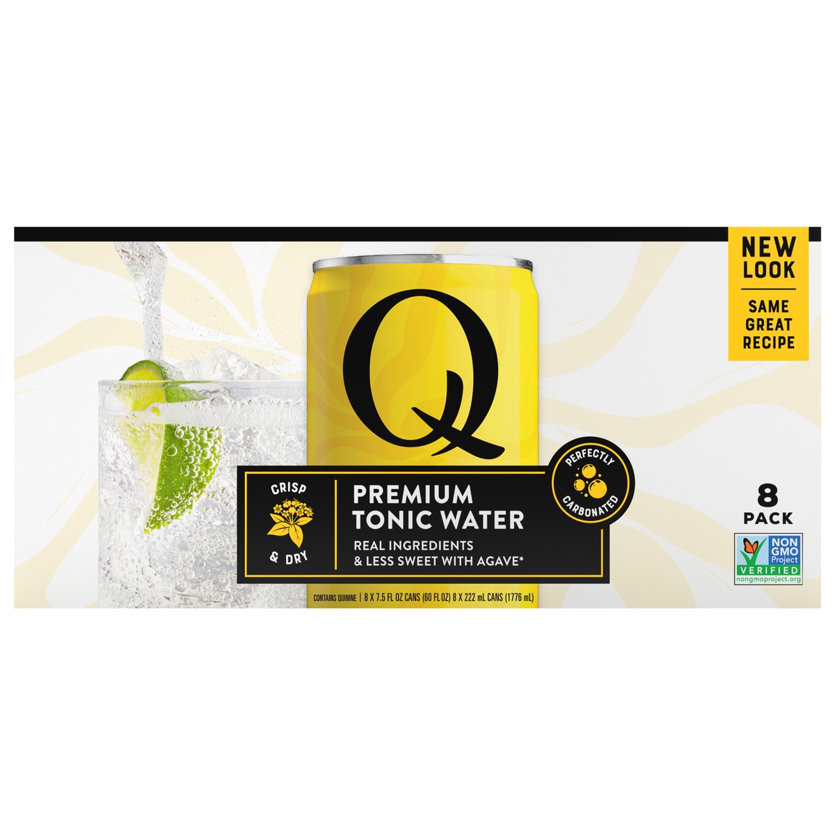 slide 1 of 13, Q Drinks Tonic Water - 8 ct, 8 ct