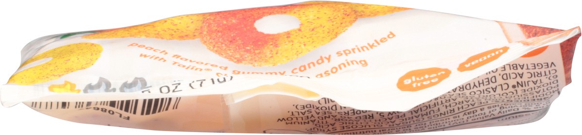 slide 11 of 13, Snak Club Mild Tajin Chili & Lime Seasoned Peach Rings Snak Size 2.5 oz, 2.5 oz