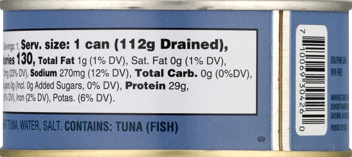 slide 5 of 9, Tuscanini Tuna Steak In Water Can, 5.6 oz