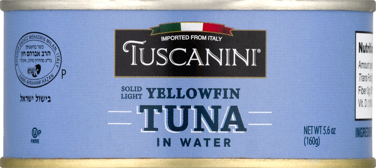 slide 6 of 9, Tuscanini Tuna Steak In Water Can, 5.6 oz