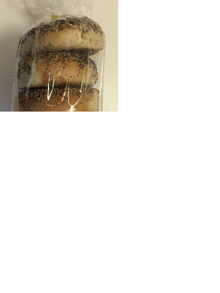 slide 1 of 1, Bakehouse Bagel-plain 3 Ct, 13 oz