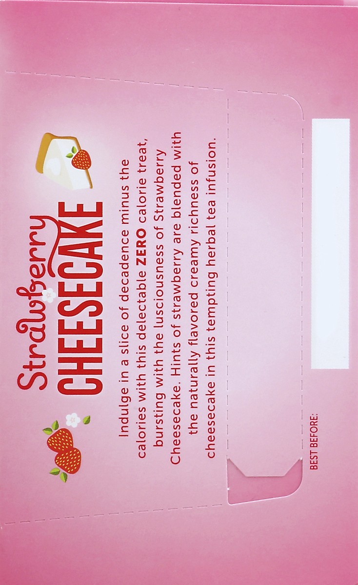 slide 5 of 5, Red Rose Tea Sweet Temptations Strawberry Cheesecake Tea, 18 ct