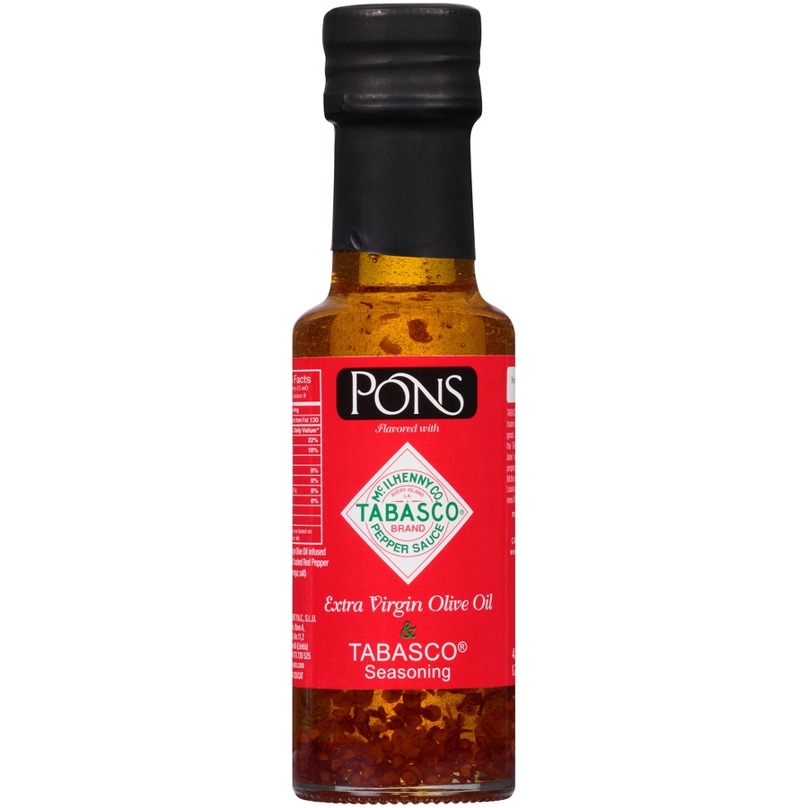 slide 1 of 1, Pons Extra Virgin Olive Oil & Tabasco Seasoning, 4.2 fl oz