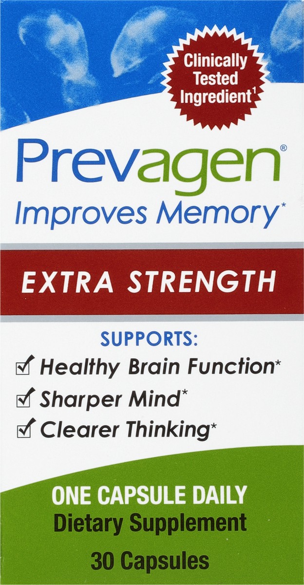slide 6 of 9, Prevagen Extra Strength Improves Memory 30 Capsules, 30 ct