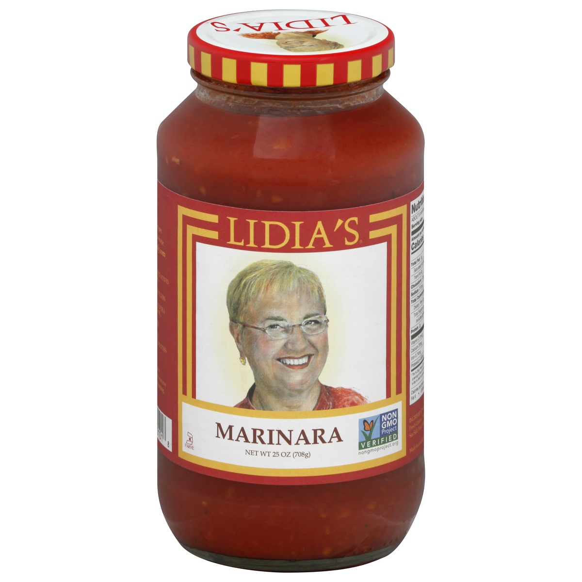 slide 1 of 1, Lidia's Marinara 25 oz, 