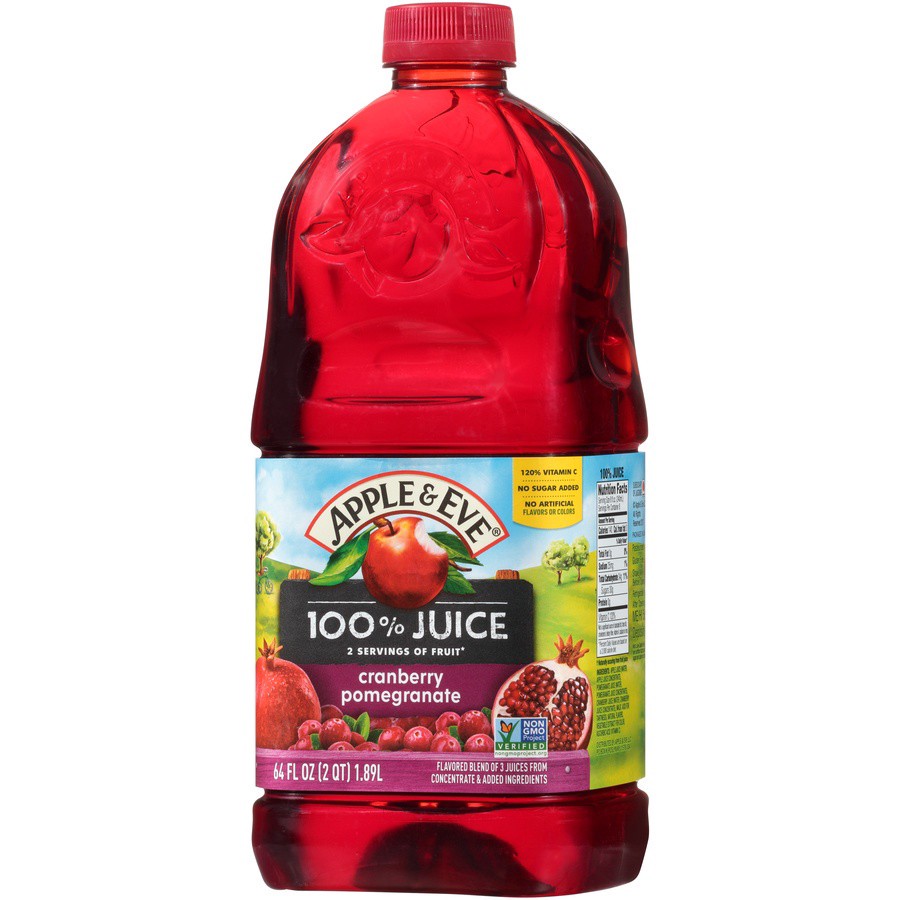 slide 3 of 8, Apple & Eve 100% Juice - 64 oz, 64 oz