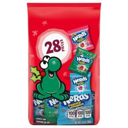 Nerds Holiday Assorted Clusters 14 Ounce Mixed Bag