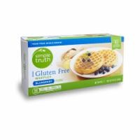 slide 1 of 1, Simple Truth Gluten Free Blueberry Waffles, 9.9 oz