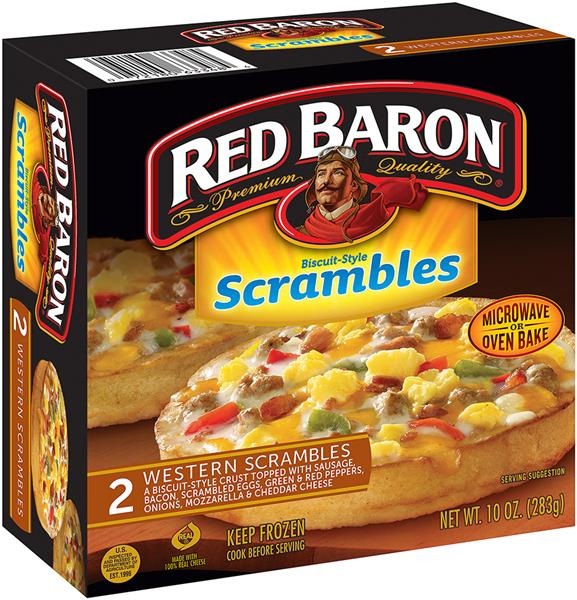 slide 1 of 1, Red Baron Scrambles Biscuit Style Western, 10 oz