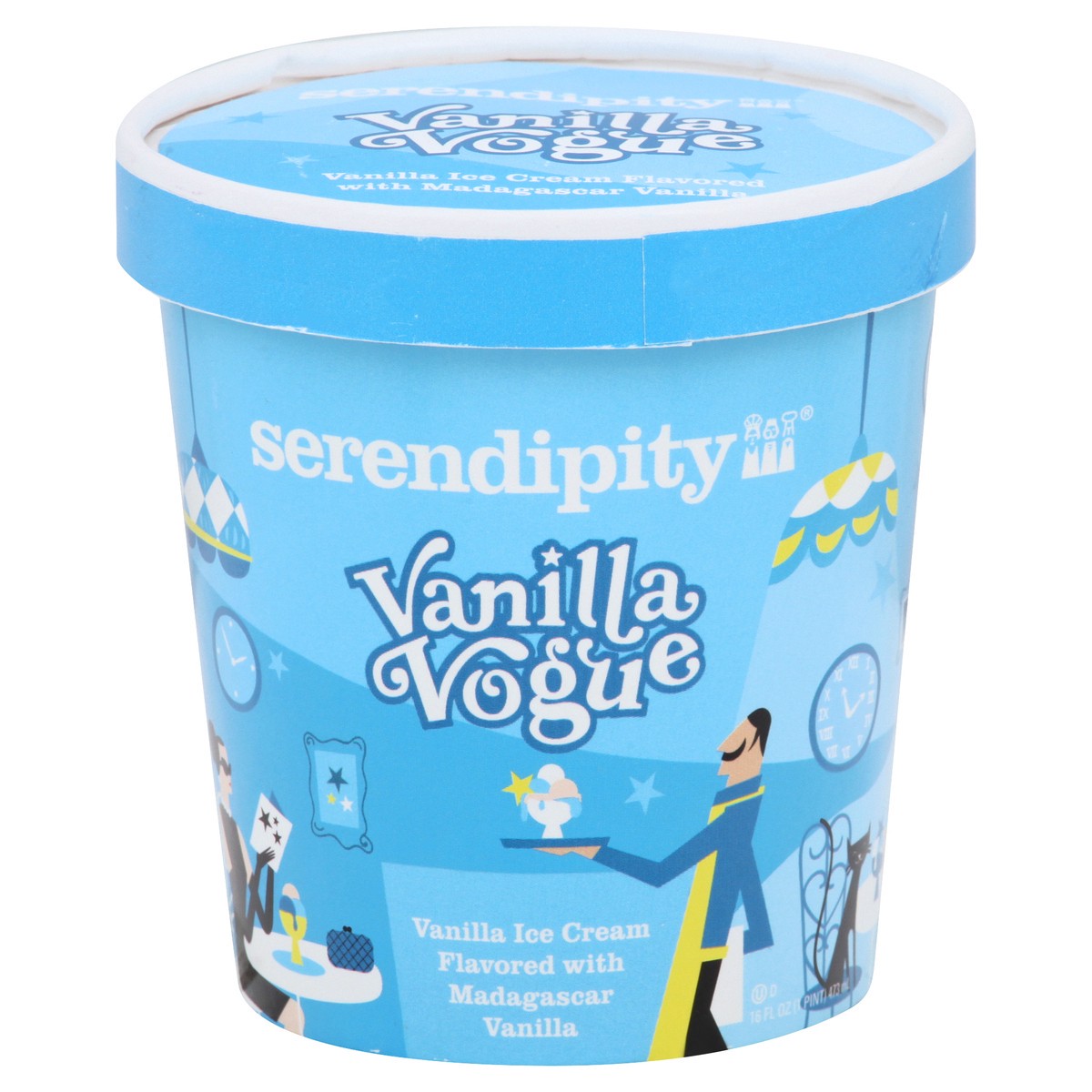 slide 1 of 8, Serendipity Vanilla Vogue Ice Cream, 16 fl oz