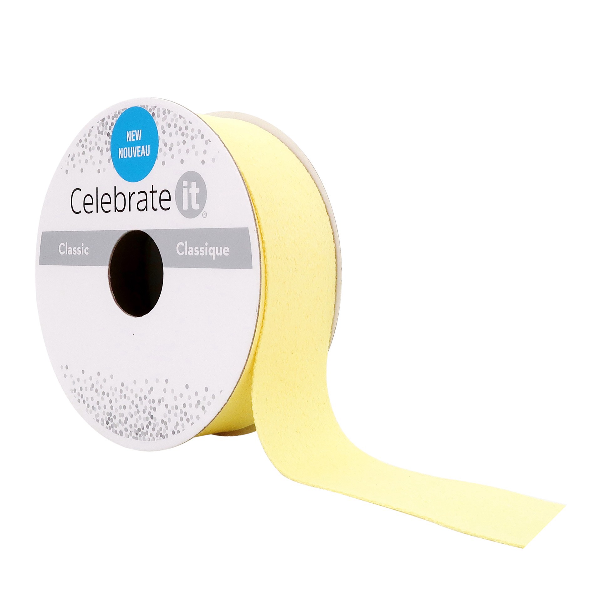 slide 3 of 4, 7/8" X 5yd. Faux Suede Ribbon By Celebrate It, 7/8 in x 5 yd