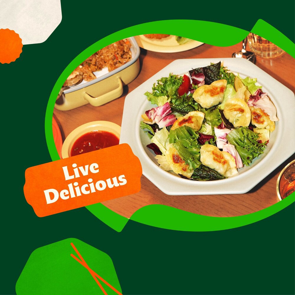 slide 6 of 6, Bibigo Crispy Spicy Chicken & Vegetable Dumpling Bites 7.7 oz, 7.7 oz