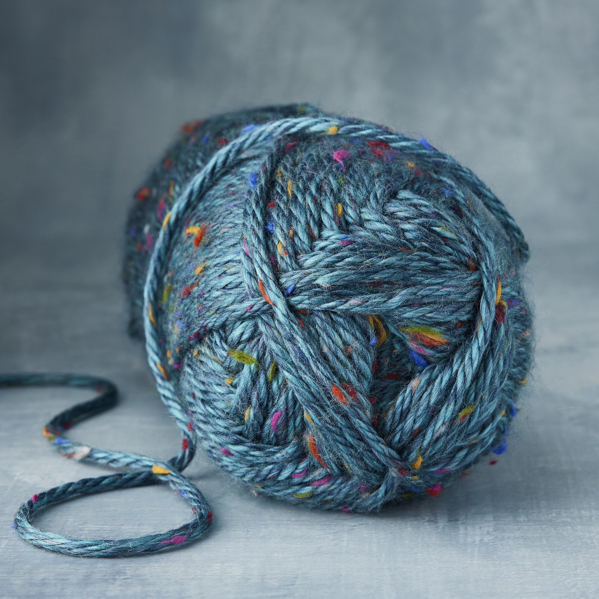 slide 3 of 4, Lion Brand Hometown Bonus Bundle Multicolor Tweed Yarn, 129 yd