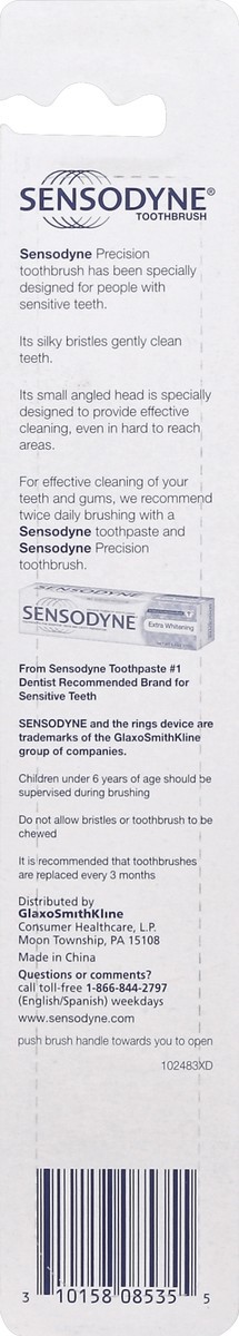 slide 2 of 3, Sensodyne Toothbrush 1 ea, 1 ea