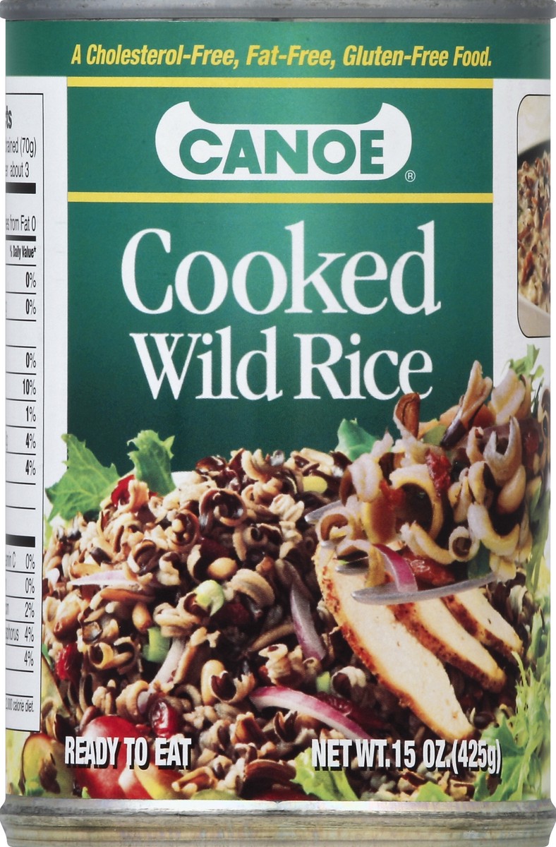 slide 1 of 3, Canoe Wild Rice, Cooked - 15 oz, 15 oz