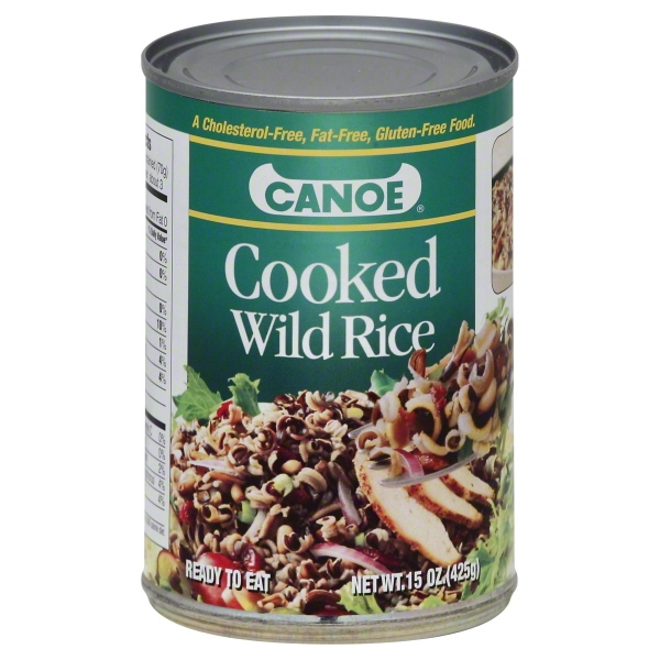 slide 1 of 1, Canoe Wild Rice, Cooked, 15 oz