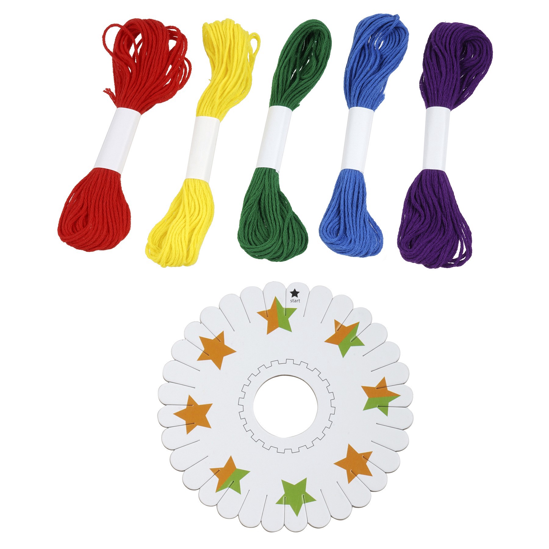 slide 2 of 2, Rainbow Floss Friendship Bracelet Kit By Creatology, 1 ct