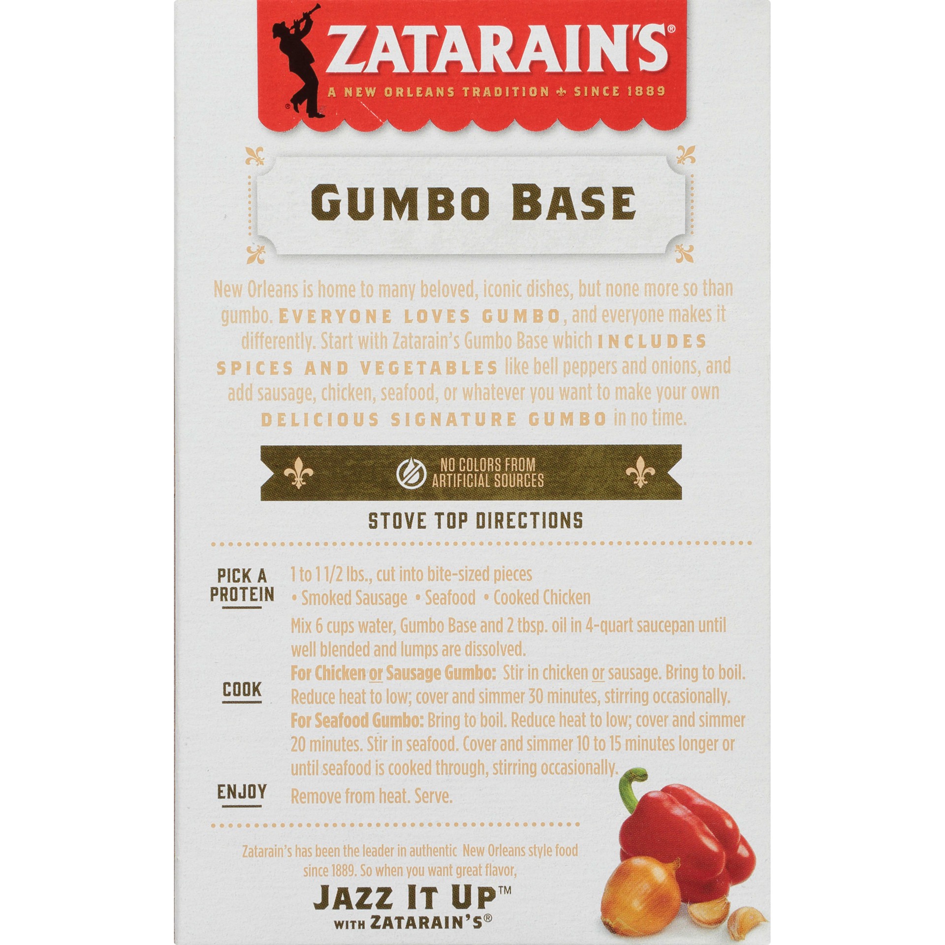 slide 4 of 5, Zatarain's Gumbo Base, 4.5 oz, 4.5 oz