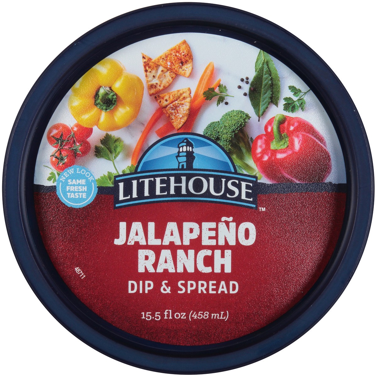 slide 11 of 11, Litehouse Jalapeno Ranch Dip & Spread 15.5 fl. oz. Tub, 15.50 fl oz