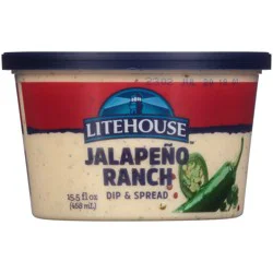 Litehouse Jalapeno Ranch Dip & Spread 15.5 fl. oz. Tub