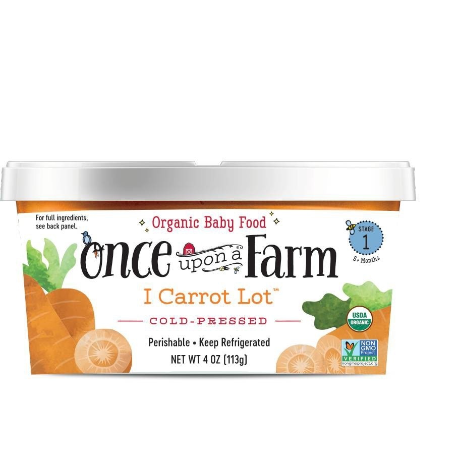 slide 1 of 1, Once Upon a Farm I Carrot Lot Cup, 4 oz