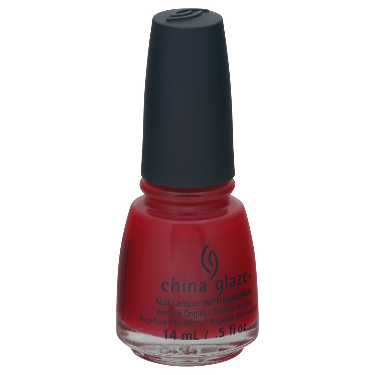 slide 5 of 9, China Glaze Nail Lacquer, China Rouge, 0.5 oz