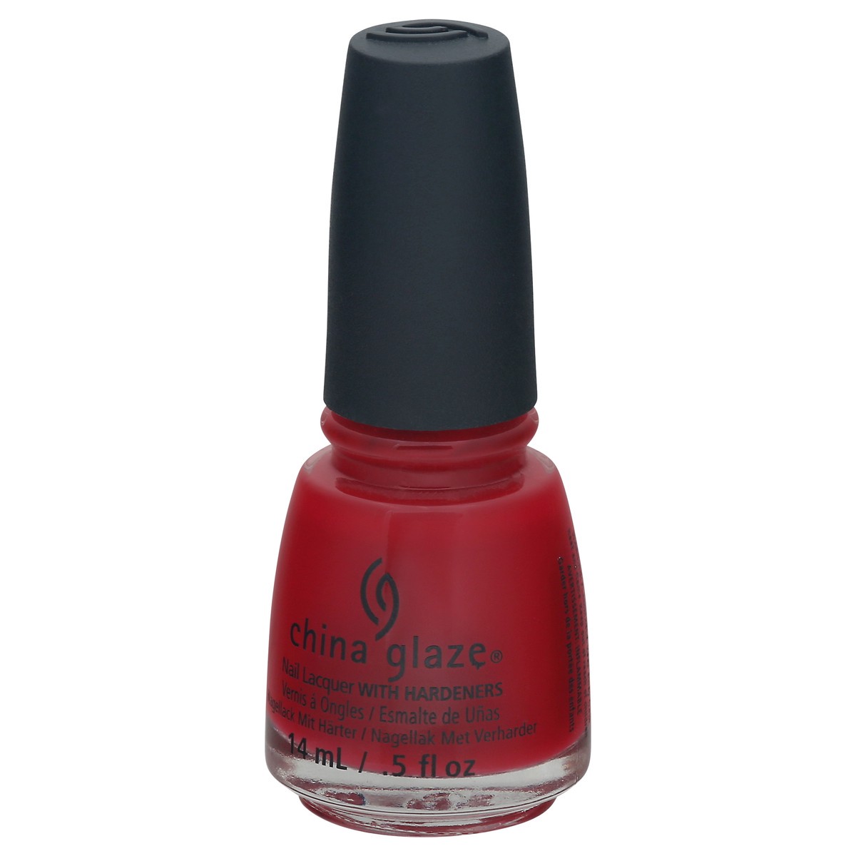 slide 2 of 9, China Glaze Nail Lacquer, China Rouge, 0.5 oz