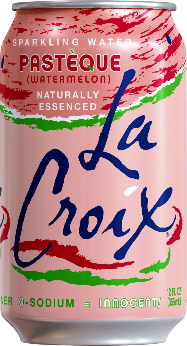 slide 1 of 10, La Croix Pasteque Watermelon Sparkling Water Single Can - 12 fl oz, 12 fl oz