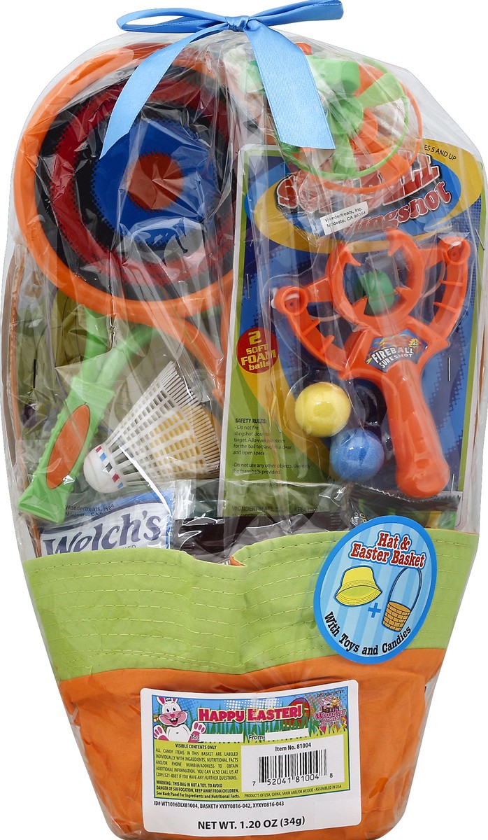 slide 2 of 2, Wonder Treats Wondertreats Outdoor Easter Basket - Assorted, 1 ct