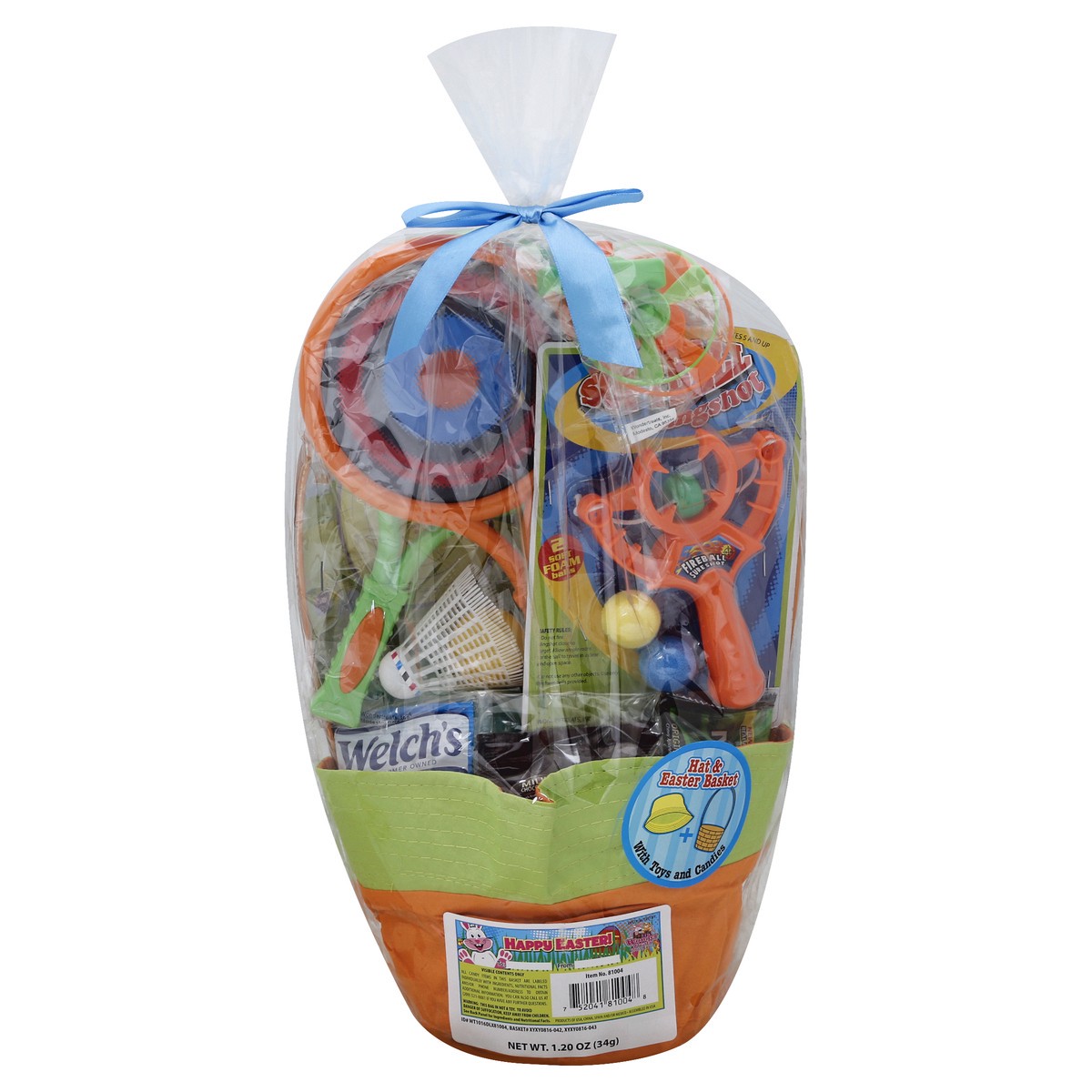 slide 3 of 3, Wonder Treats Hat & Easter Basket 1.2 oz, 1.2 oz