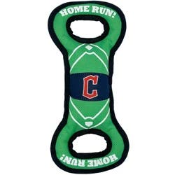 Pets First Cleveland Guardians Nylon Field Tug Toy