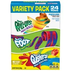 Betty Crocker General Mills Assorted Flavors Fruit Flavored Snacks Variety Pack 24 ea