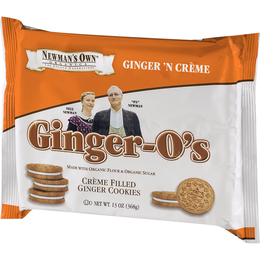 slide 3 of 8, Newman's Own Ginger-O's Cookie, 13 oz