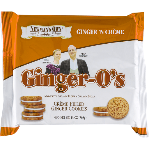 slide 4 of 8, Newman's Own Ginger-O's Cookie, 13 oz