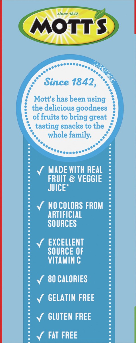 slide 7 of 9, Mott's Fruit Flavored Snacks, Apple Orchard, Gluten Free Snack, Family Pack, 40 Ct, 32 oz, 32 oz