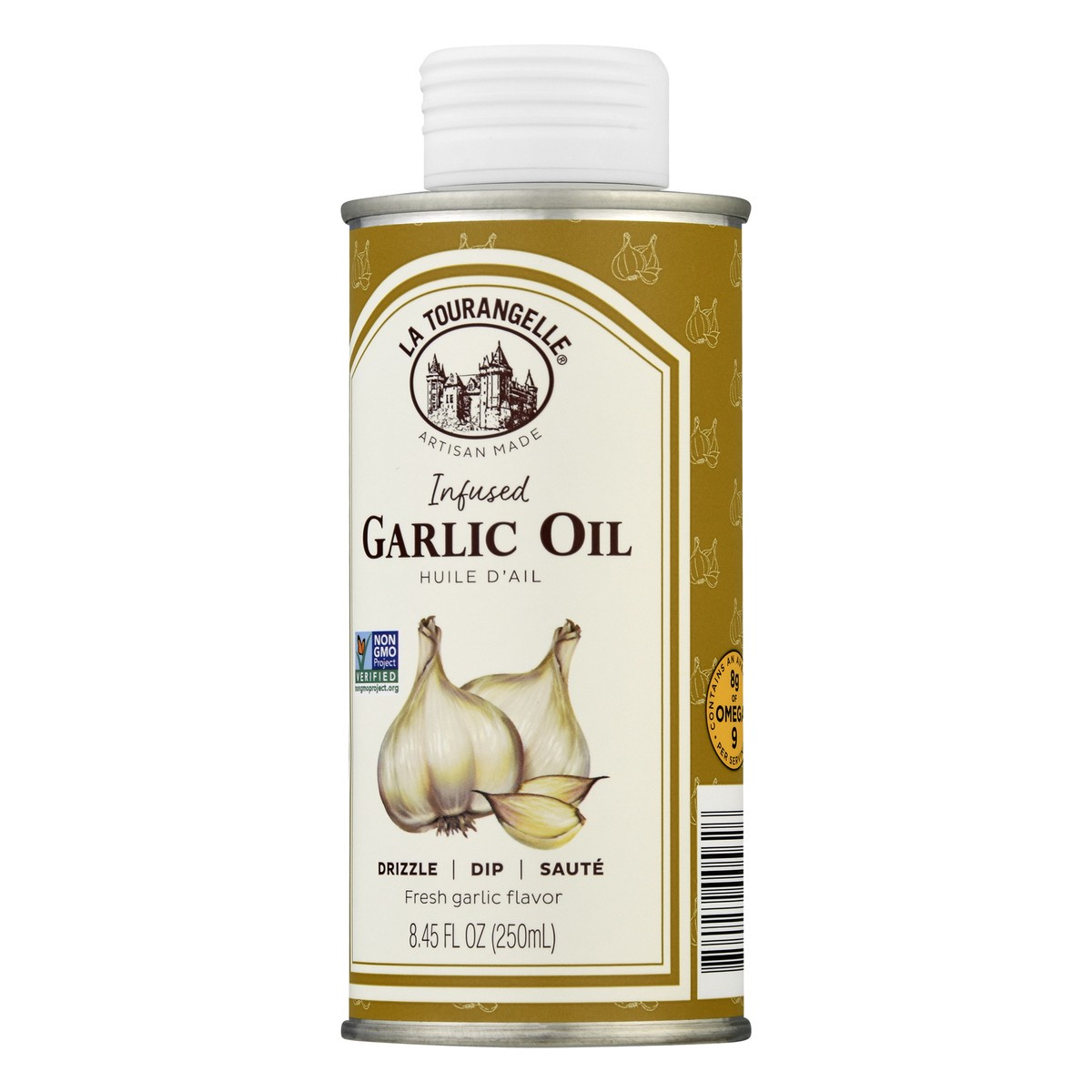 slide 3 of 12, La Tourangelle Garlic Oil, French Infused, Artisan, 8.45 oz