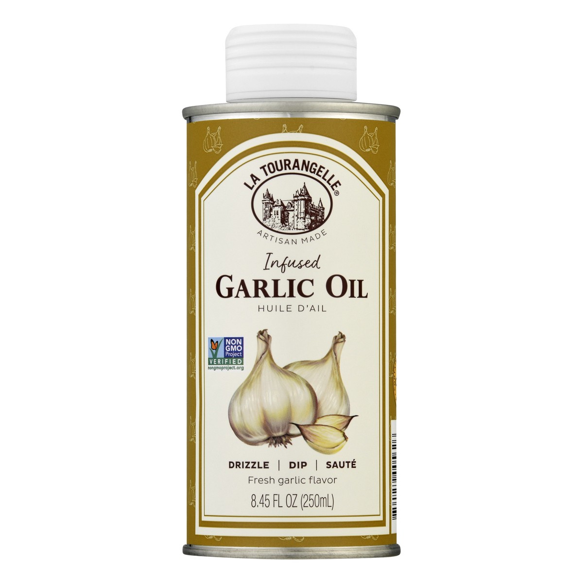 slide 1 of 12, La Tourangelle Garlic Oil, French Infused, Artisan, 8.45 oz