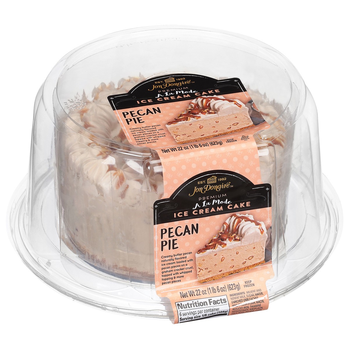 slide 9 of 9, Jon Donaire A La Mode Premium Ice Cream Cake 22 oz, 22 oz