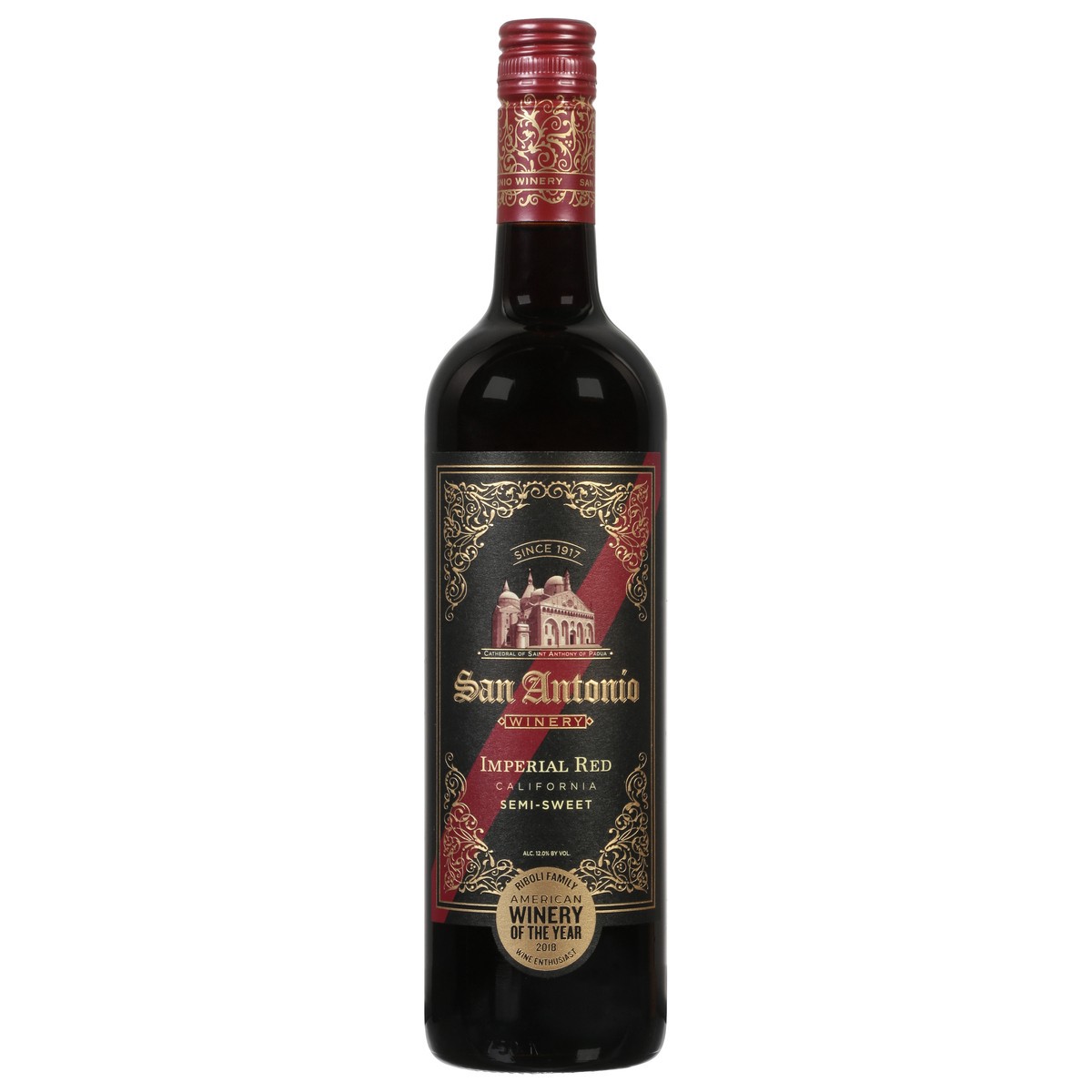 slide 1 of 8, San Antonio Winery Imperial Red Semi-Sweet Red Wine 750 mL, 750 ml