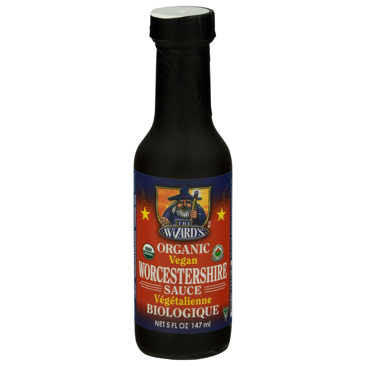 slide 2 of 12, The Wizard's Organic Vegan Worcestershire Sauce 5 fl oz Bottle, 5 fl oz