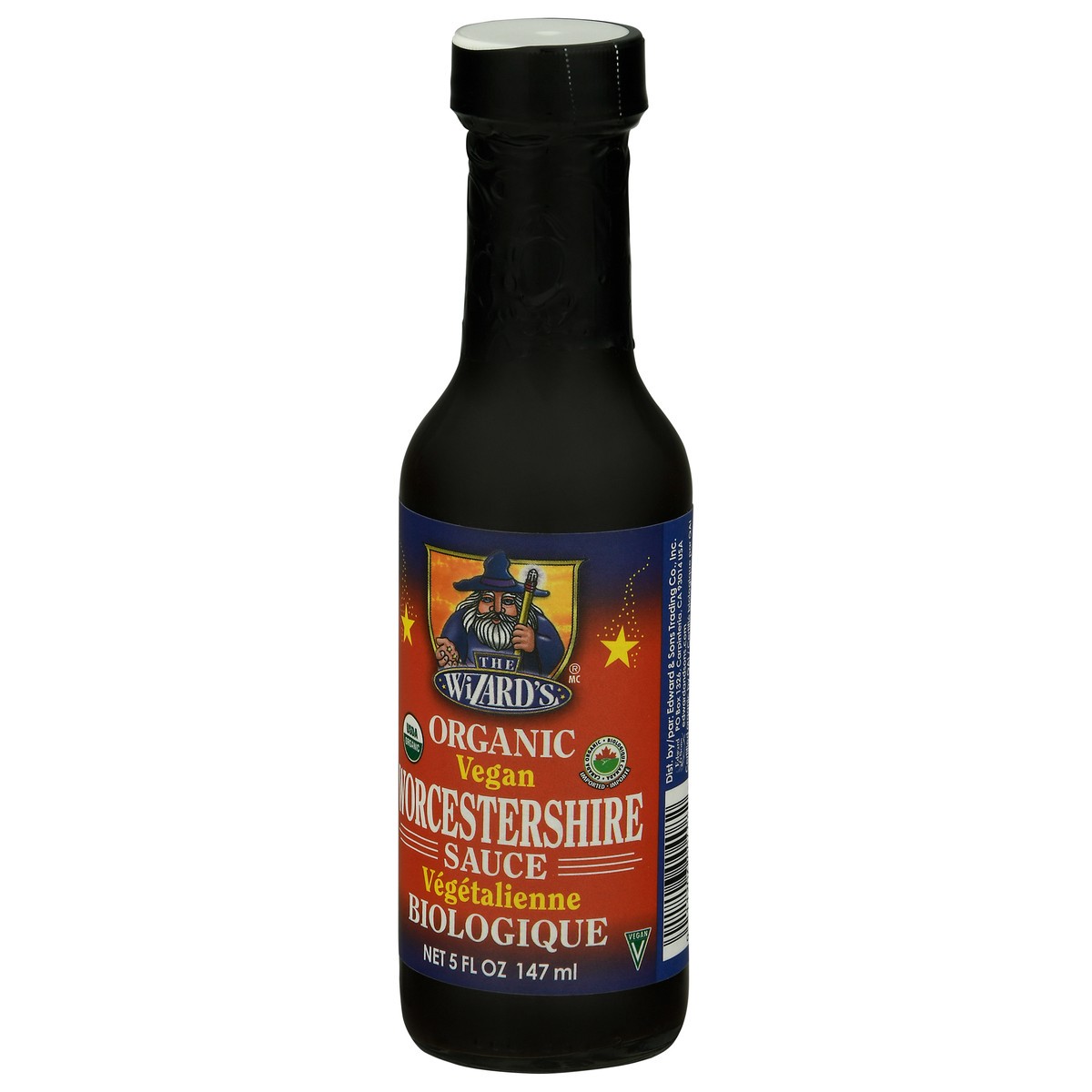 slide 6 of 12, The Wizard's Organic Vegan Worcestershire Sauce 5 fl oz Bottle, 5 fl oz