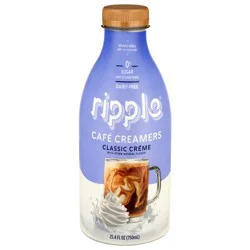 Ripple Dairy-Free Classic Creme Cafe Creamers 25.4 fl oz