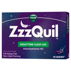 ZzzQuil Sleep Aid Liquid Cap
