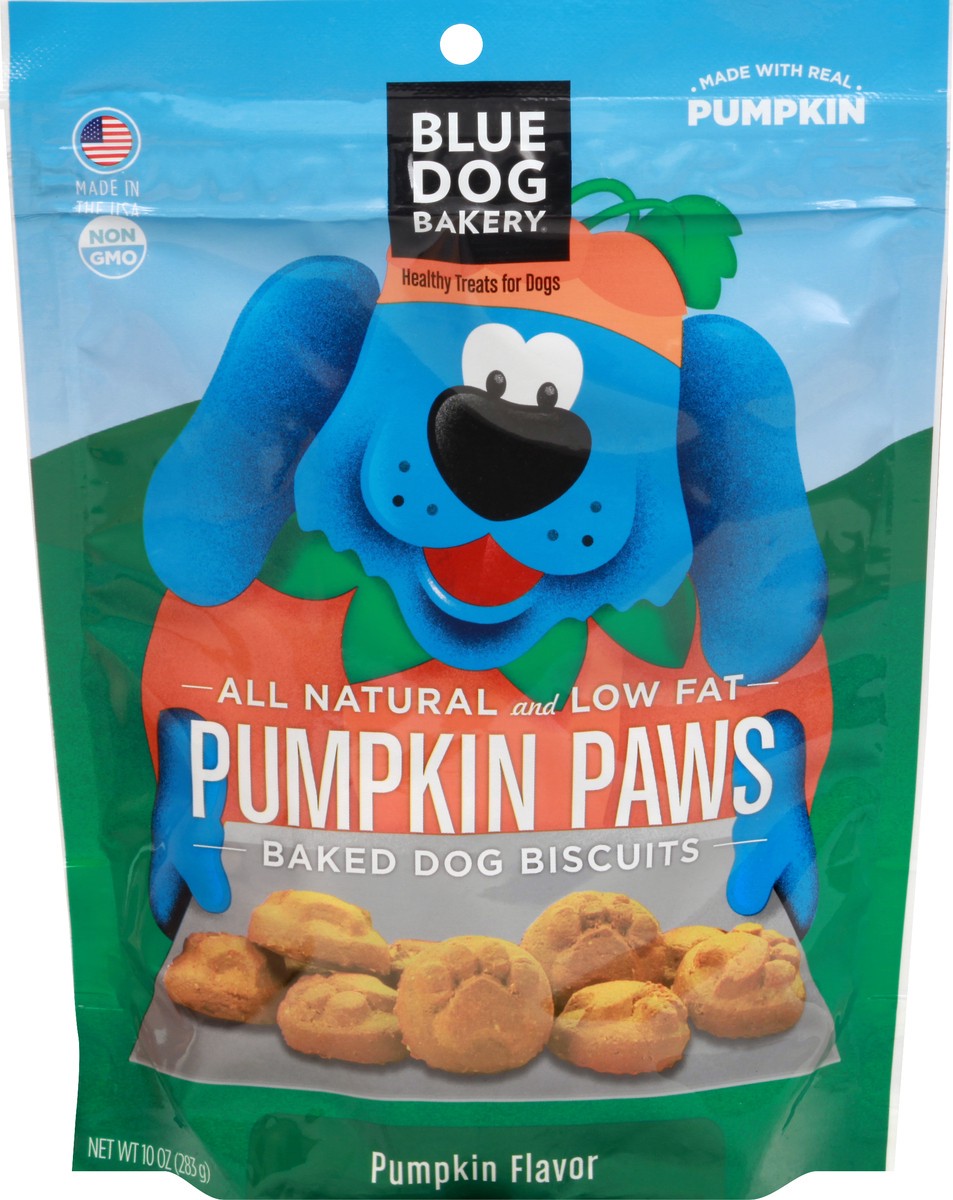 slide 6 of 8, Blue Dog Bakery BLUE DOG Pumpkin Doggie Paws, 10 oz