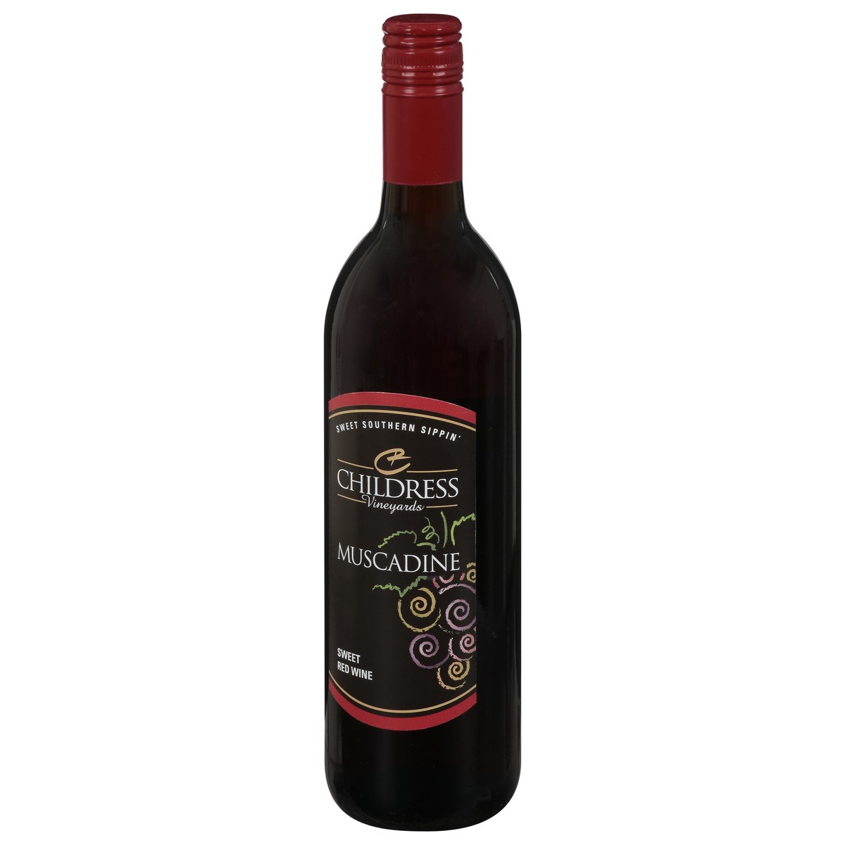 slide 3 of 9, Childress Vineyards Muscadine Red Wine, 750 ml