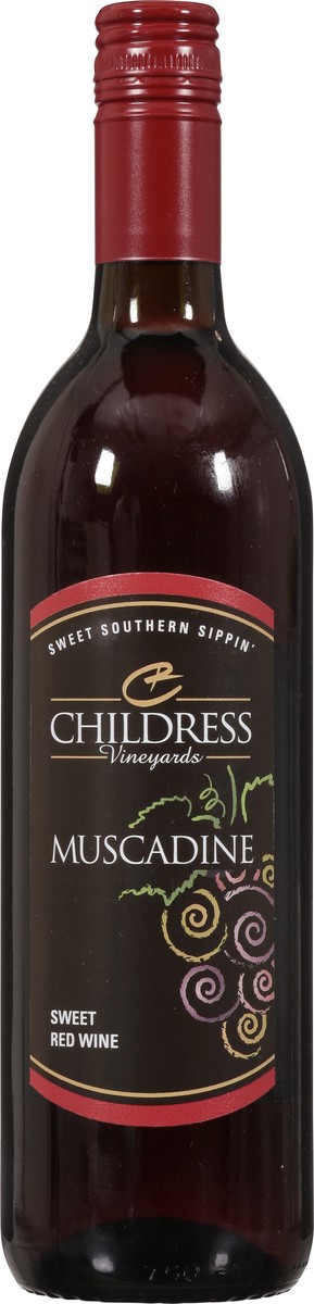 slide 6 of 9, Childress Vineyards Muscadine Red Wine, 750 ml