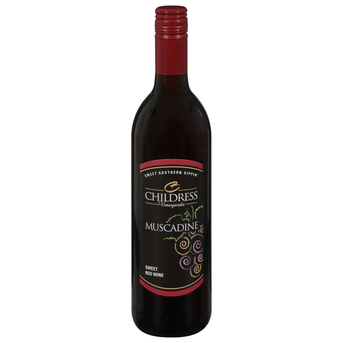 slide 1 of 9, Childress Vineyards Muscadine Red Wine, 750 ml