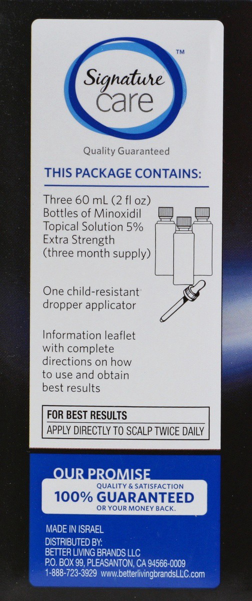 slide 2 of 7, S Care Minoxidil 5% Extra Strength, 3 ct