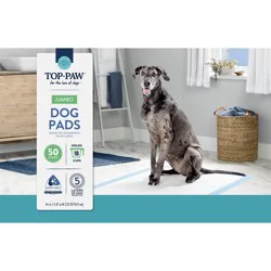 Top Paw XX-Large Dog Pads 50 Count